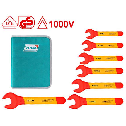 THKISPA0701Total Toolsمجموعة مفاتيح ربط مفتوحة معزولة 7 قطع (THKISPA0701)