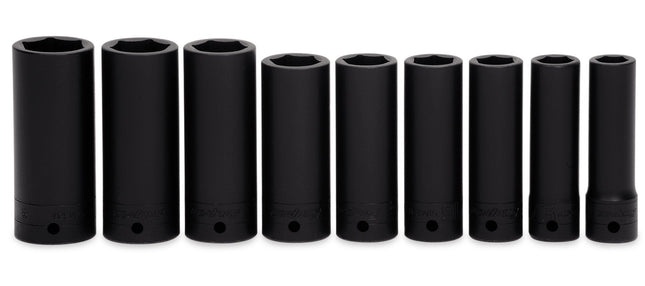 309SIMYASnap-Onمجموعة مقابس عميقة 9 قطع SAE من سناب أون