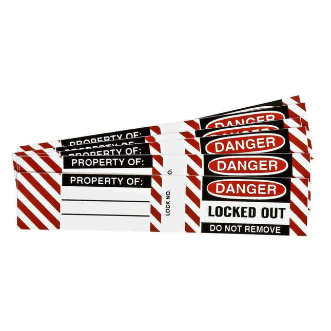 Steel Padlock Labels