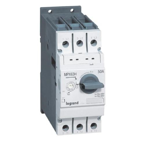 417367Legrandقاطع دائرة حماية المحرك Legrand MPX3 34-50A 50KA