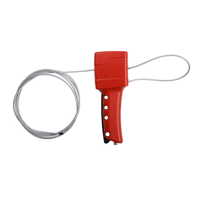 All Purpose Cable Lockout with sheathed steel cable  244 m