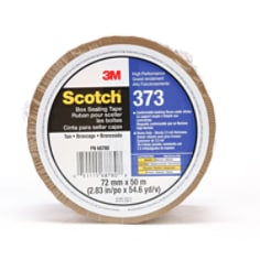 000511156878083Mشريط Scotch لإغلاق الصناديق 373 بيج 72 ملم × 50 متر للاستخدام الثقيل
