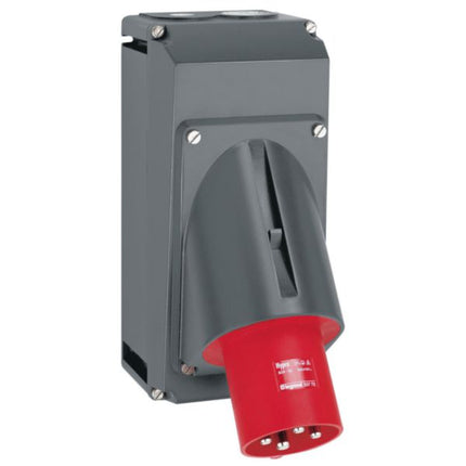 053773Legrandمدخل جهاز اللوحة Hypra من Legrand IP 44 63A 3P+E بلاستيك
