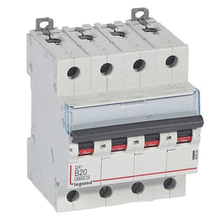 407625Legrandقاطع دائرة Legrand DX3 ثلاثي الأقطاب 20A منحنى B
