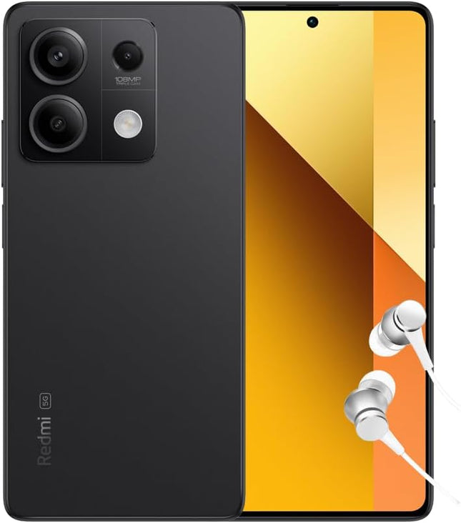 تلفون Redmi Note 13 5G 8/256GB Graphite Black, 6941812755402