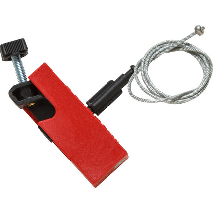 ClampOn Lockout with Cable