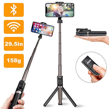 VIIXM Selfie Stick Tripod All-in-1 Portable Extendable