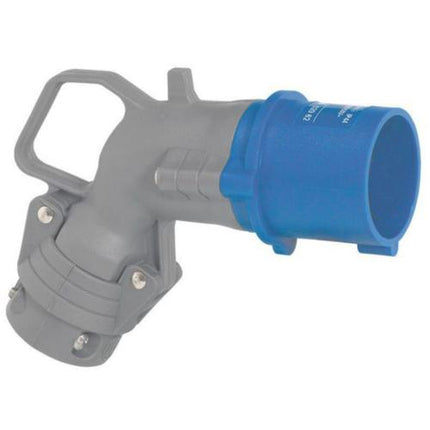 052762Legrandقابس صناعي منحني Legrand Hypra IP 44 32A 2P+E