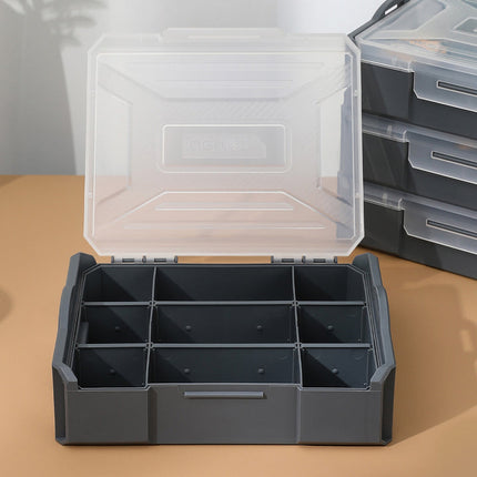 Deli Tools 9-Parts Plastic Storage Box , DL1001-1