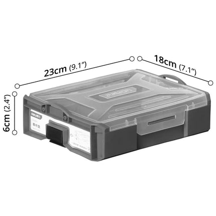 Deli Tools 9-Parts Plastic Storage Box , DL1001-1