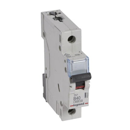 403361Legrandقاطع دارة Legrand TX3 أحادي القطب 40A منحنى B