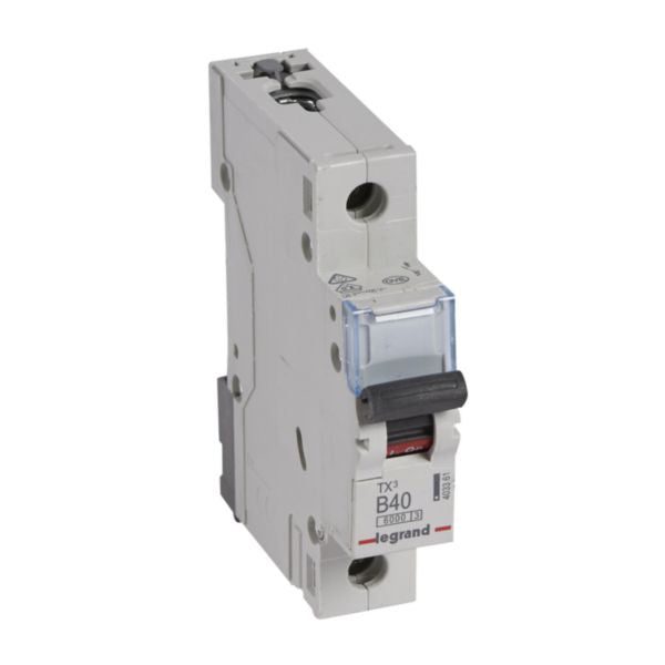 403361Legrandقاطع دارة Legrand TX3 أحادي القطب 40A منحنى B