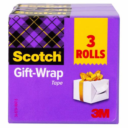 000680603068383Mلفات شريط تغليف الهدايا Scotch قابلة لإعادة الملء في صندوق شفاف ساتان
