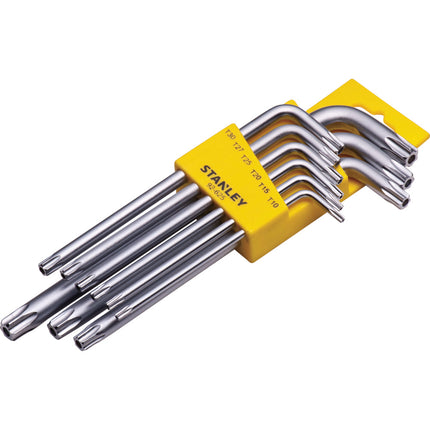 9pc Long Torx Key Set (T10 To T50)