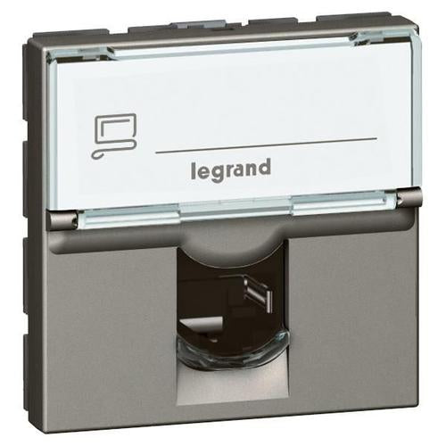 572816Legrandمقبس Arteor RJ45 الفئة 6 FTP 2 وحدة مغنيسيوم