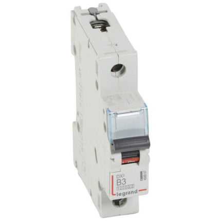 408867Legrandقاطع دوائر Legrand DX3 أحادي القطب 3A منحنى B 10kA