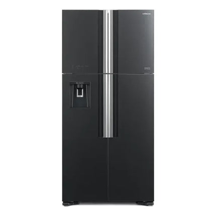 R-W760PUQ7X GBKHitachiهيتاشي ثلاجة 4 أبواب 25 قدم أسود