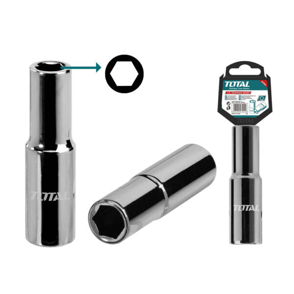 THTST12243LTotal Toolsمقبس سداسي عميق 1/2 بوصة (24 مم) THTST12243L