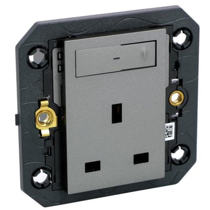 574258LegrandArteor مع Netatmo منفذ طاقة متصل مع مفتاح 1G BS13 رمادي