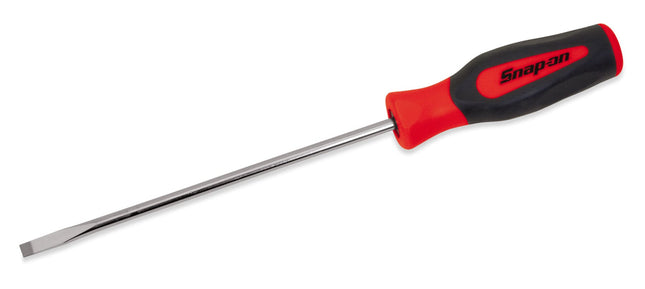 SHD146RSnap-Onمفك براغي Snap-on ذو طرف مسطح Instinct بقبضة صلبة خزانة أحمر 6 بوصة