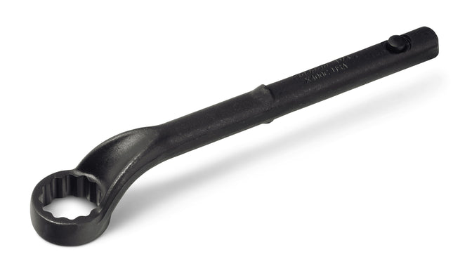X400CSnap-Onمفتاح ربط Snap-on بحجم 1-1/4" بـ 12 نقطة SAE Flank Drive ثقيل الواجب مع صندوق مزاح أنبوبي X400C