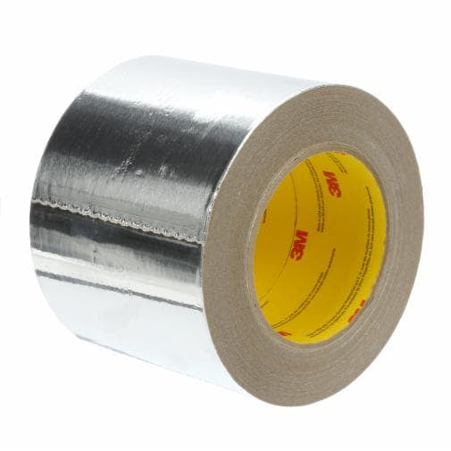 000511289552083Mشريط 3M Venture Aluminum Foil Tape 1520CW الفضي 99 ملم