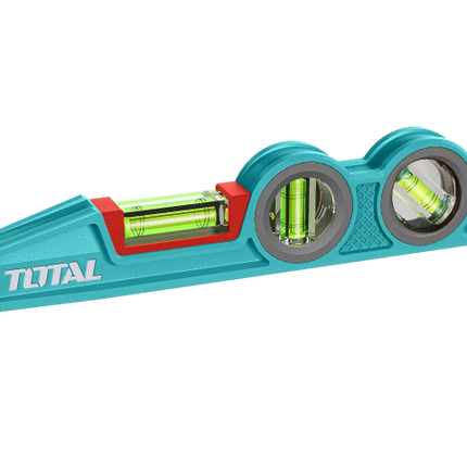 TMT921306Total Toolsمستوى البناء الثقيل من توتال 255 ملم جسم الألومنيوم المصبوب 3 أنابيب