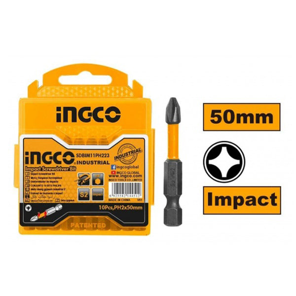 Impact Screwdriver Bit 50mm 10pcs/Set