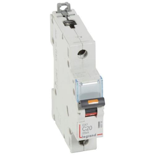 409756Legrandقاطع دائرة ليجراند DX3 أحادي القطب 20A منحنى C
