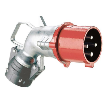 052973Legrandقابس زاوي Hypra IP 44 380/415V 32A 3P+E معدني
