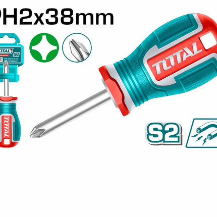 TSDPH2038Total Toolsمفك براغي فيليبس TSDPH2038 PH2 من الدرجة الاحترافية