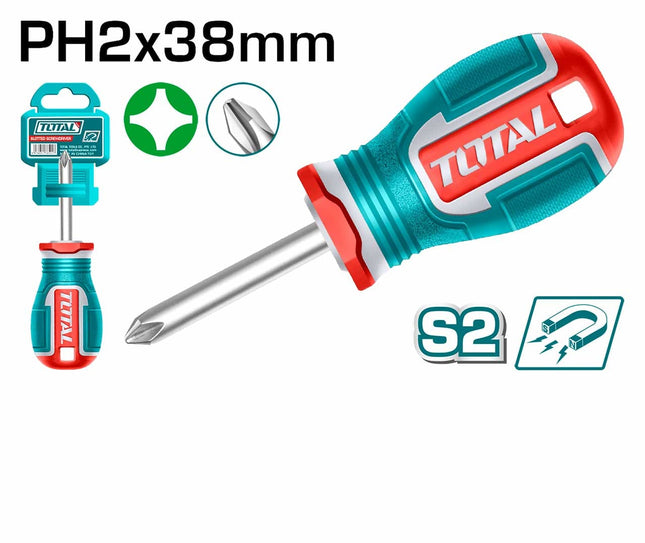 TSDPH2038Total Toolsمفك براغي فيليبس TSDPH2038 PH2 من الدرجة الاحترافية