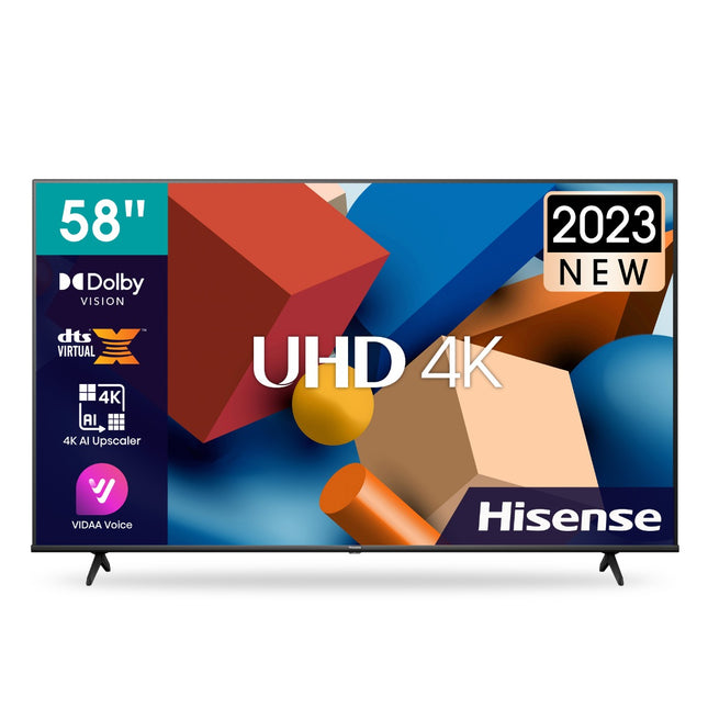 Hisense 58 Inch TV 4K UHD Smart TV , 58A61K