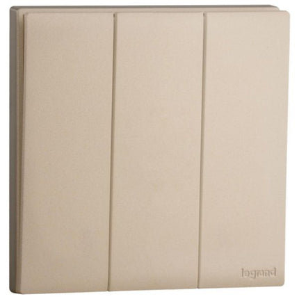 MEC21008RGLegrandمفتاح أوبريا 3 عصابات 1W 16A ذهبي وردي لجراند
