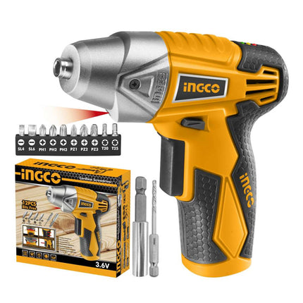 Cordless Screwdriver 180 rpm (3.6V)