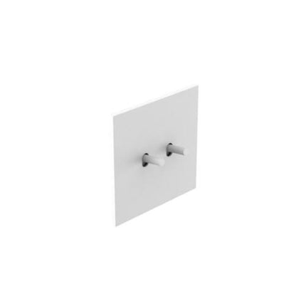 AR-68308Legrandمفتاح ثنائي القطب أحادي الاتجاه Art d'Arnould Epure بمقبض تبديل 20AX-250V أبيض ساتان