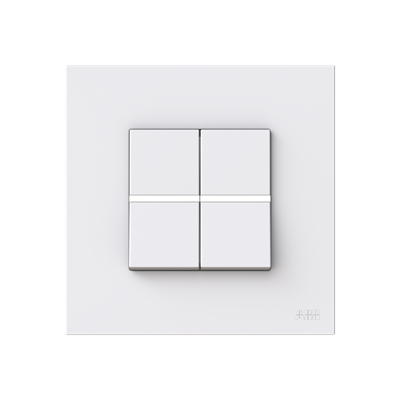 2CLA221109B1101ABBمفتاح حائط أنيق من ABB AM22110-BL