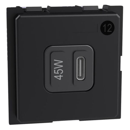 BT-K4294CLegrandمنفذ شاحن USB-C بقوة 45 واط Living Now 2 وحدة
