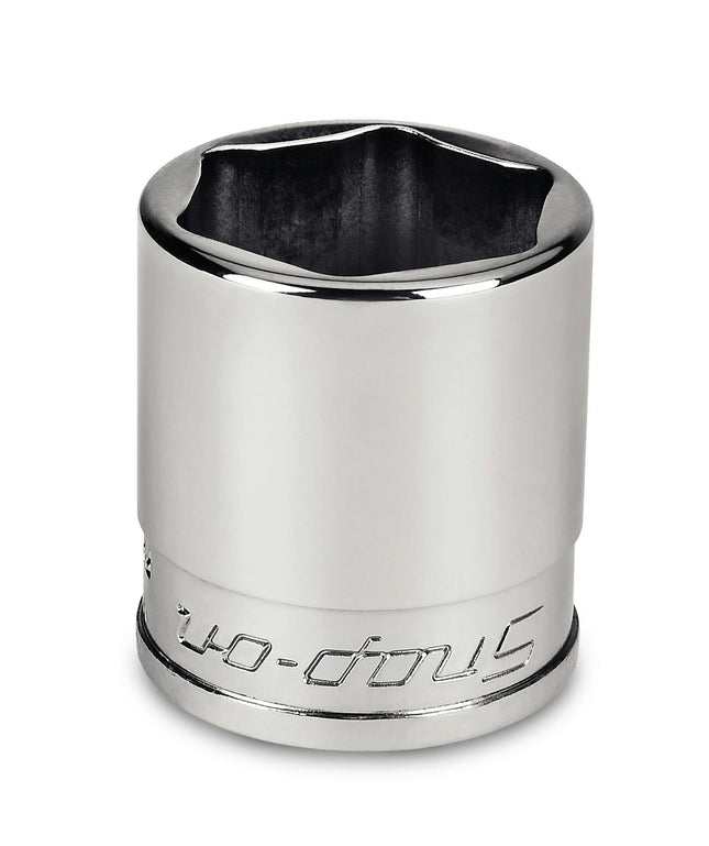 YFS281Snap-Onمقبس Snap-on بقياس 3/8 بوصة 6-نقاط SAE 7/8 بوصة Flank Drive® Xtra Shallow