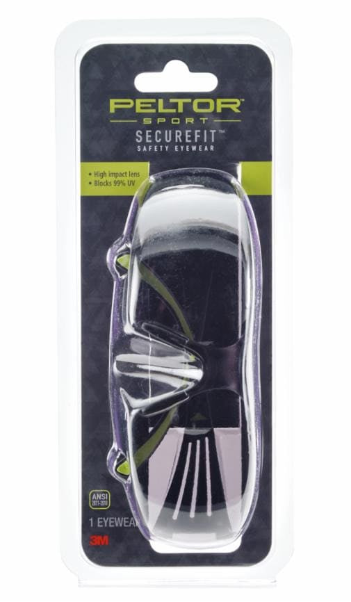 V1013153063Mنظارات Peltor Sport SecureFit الواقية عدسة رمادية AF