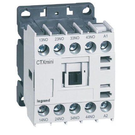 416801Legrandمرحل التحكم Legrand CTX3 بـ 4 جهات عادي مفتوح 24V DC