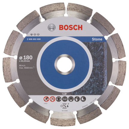 Bosch Tools,2608602600,Diamond Cutting Disc -Standard for Stone | 180x22.23x2x10mm