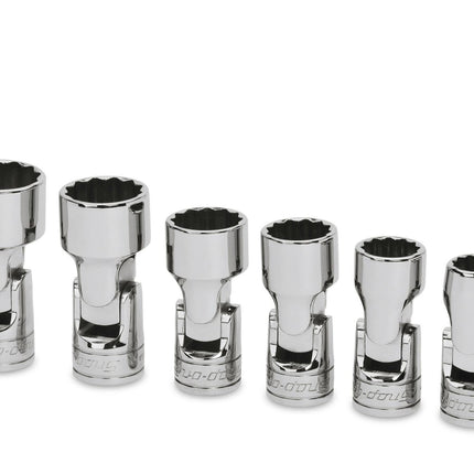 206FUASnap-Onمجموعة مقابس 6 قطع 3/8 بوصة من سناب أون