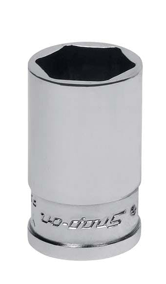 YTMS20Snap-Onمقبس Flank Drive® Xtra نصف عميق SAE 6 نقاط 5/8" بقيادة 1/4"