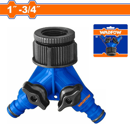 WHHC1202Wadfow وصلة خرطوم بلاستيكية WADFOW 1"-3/4"
