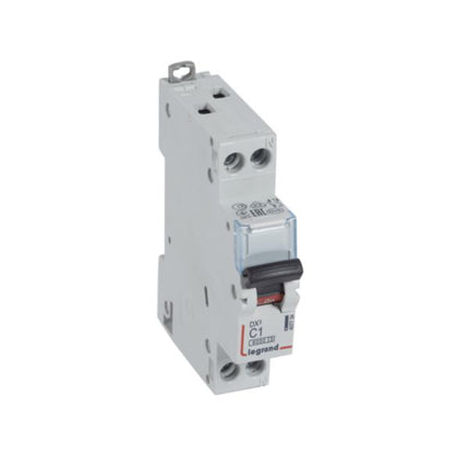 407734Legrandقاطع الدائرة الكهربائية Legrand DX3 بقطب واحد محايد 1A منحنى C 6kA