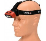 YT-08594Yatoمصباح رأس ياتو 800LM قابل لإعادة الشحن كاشف الحركة LED