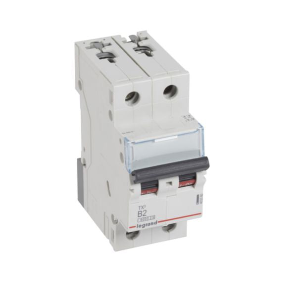 403380Legrandقاطع دائرة Legrand TX3 ثنائي القطب 2A منحنى B بقدرة 6000A