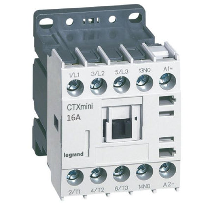 417061Legrandمقبس التوزيع الكهربائي ليغراند CTX3 صغير 3P 16A 24V DC
