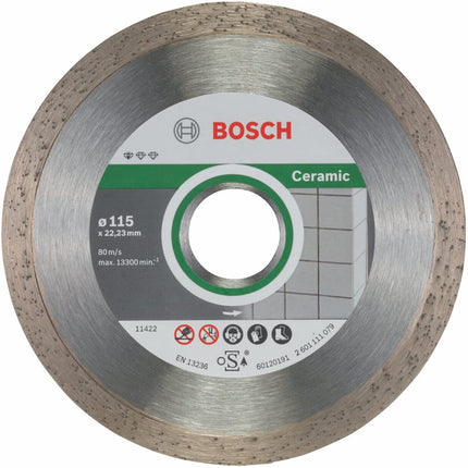 Bosch Tools,2608603231,Diamond Cutting Disc - Standard for Ceramic | 115x1.6x7mm - 10pcs